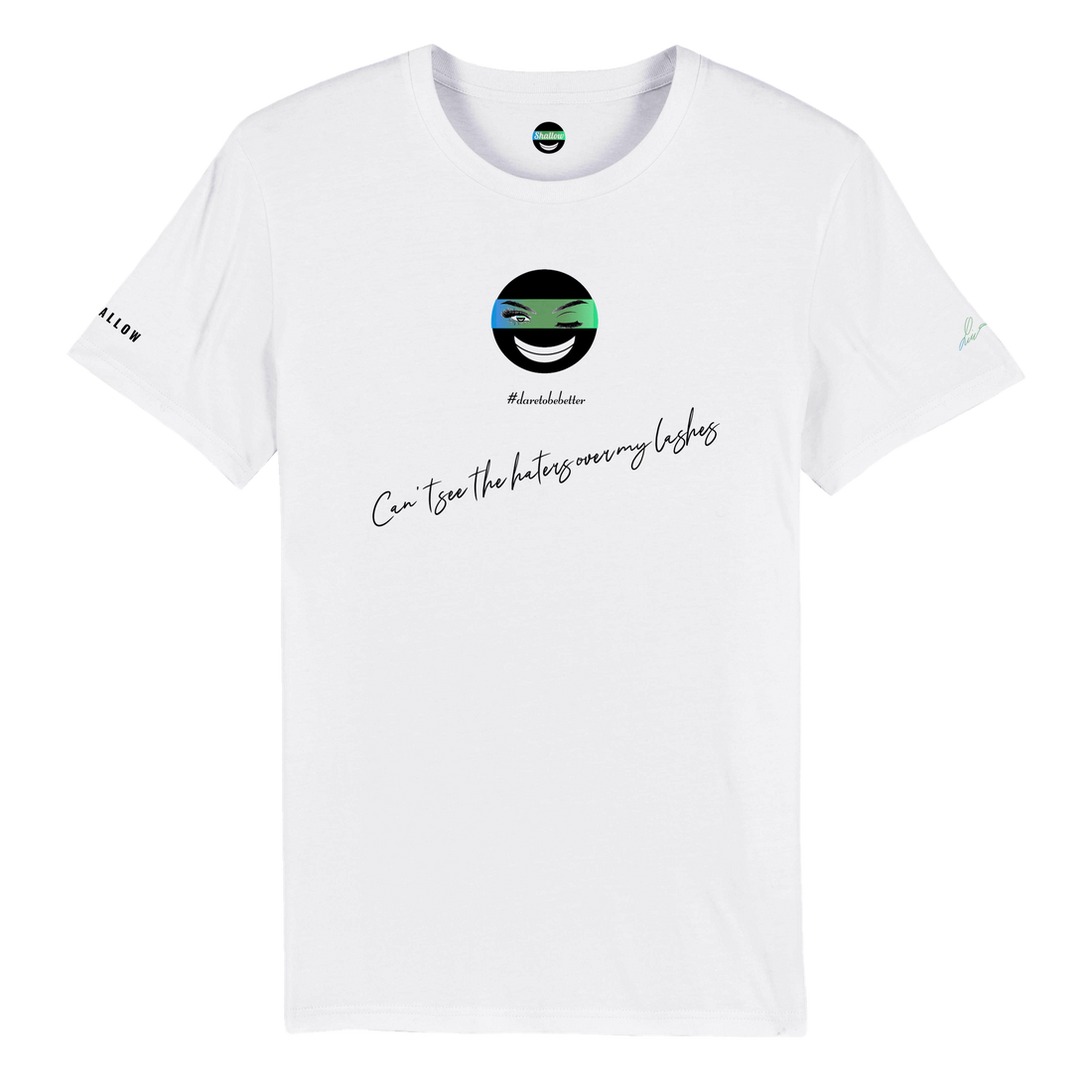 Lashes > haters T-shirt