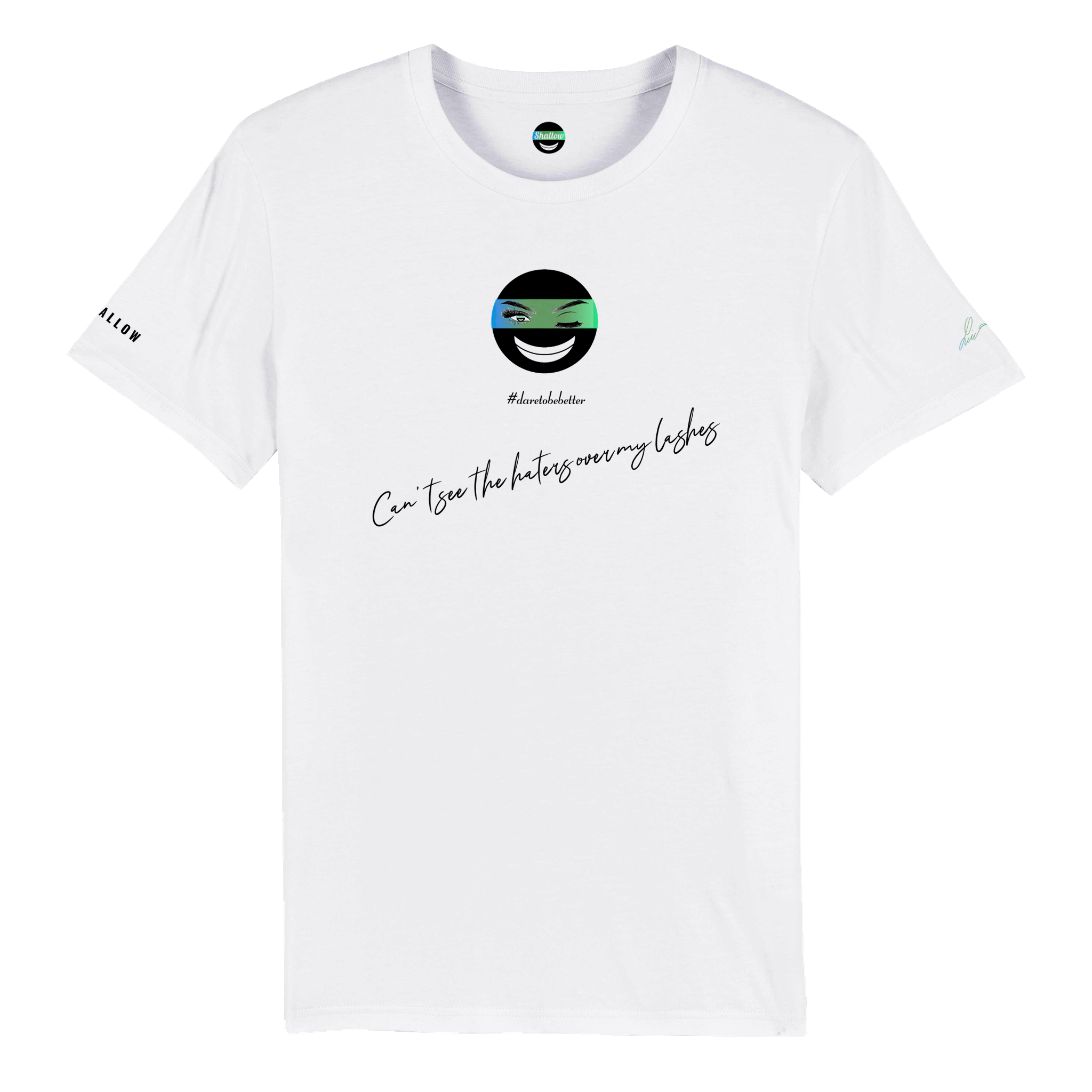 Lashes > haters T-shirt
