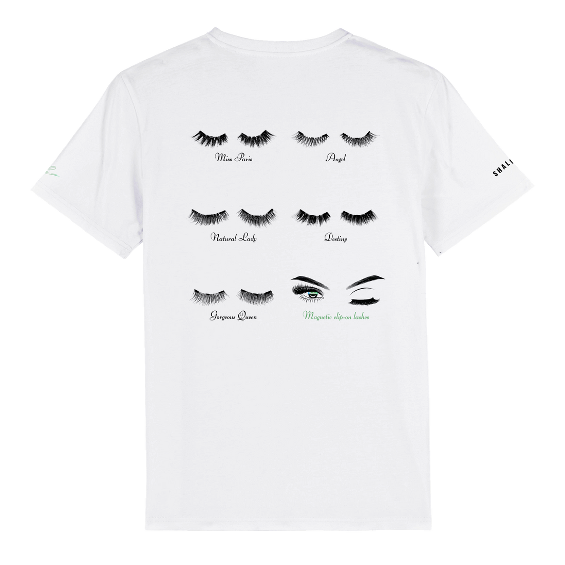 Lashes > haters T-shirt