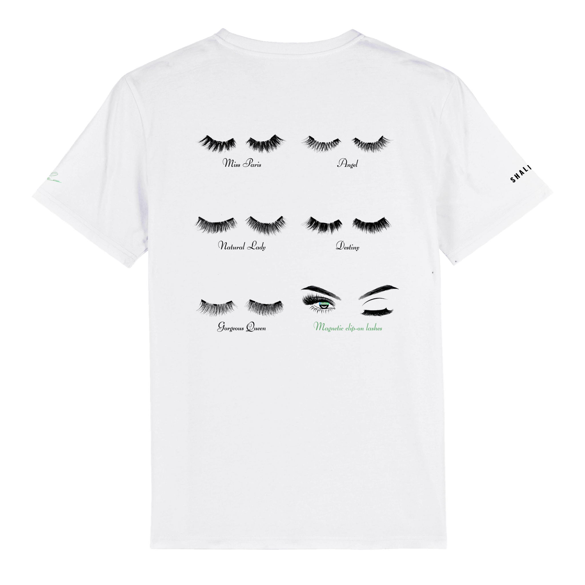 Lashes > haters T-shirt